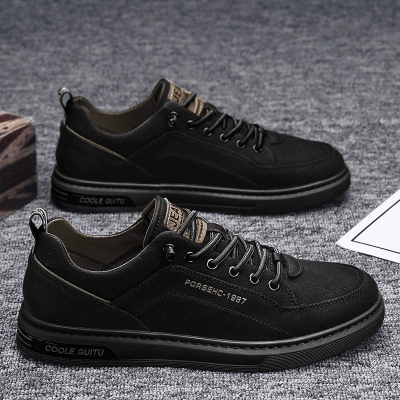 White Autumn Leisure Flats Men's Shoes - SHOWLU FASHION STORE