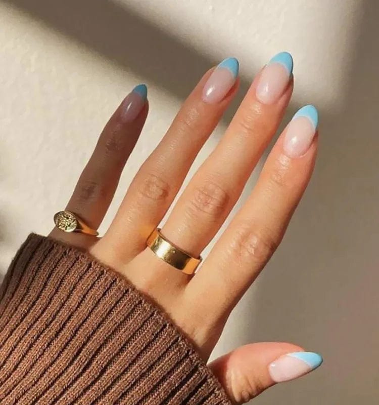 BigBull Square Full Cover French Press On false nails by Showlu Fashion Store, coffin-shaped ABS tips with stylish design.