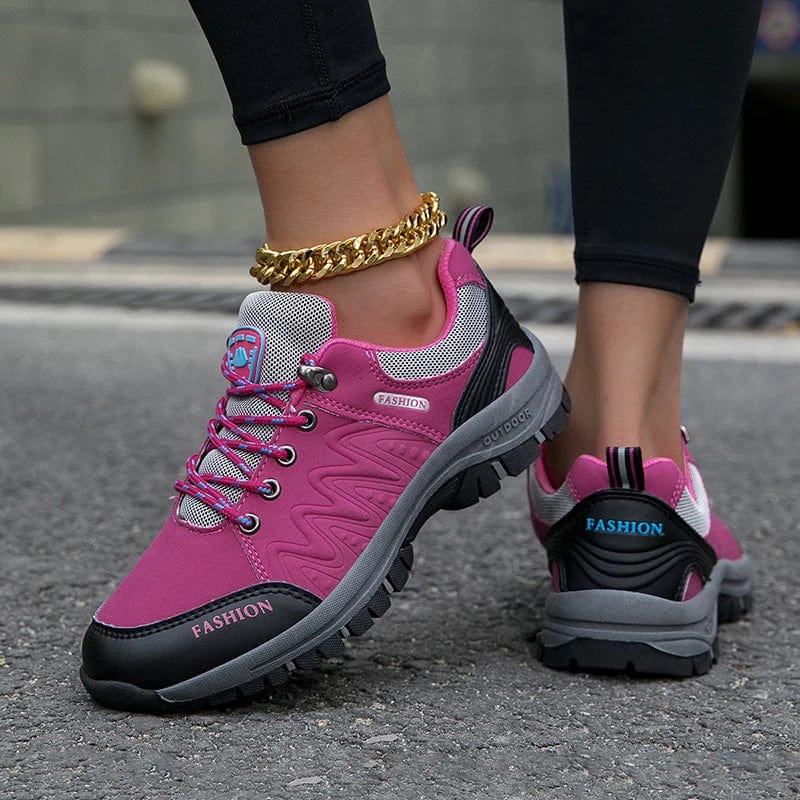 AZGB Women's Waterproof Hiking Shoes by SHOWLU FASHION STORE, non-slip outdoor walking sneakers with sturdy grip and comfortable fit.