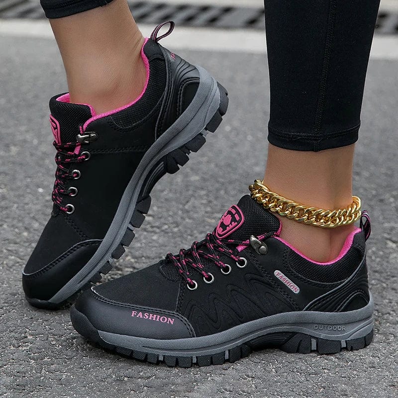 AZGB women's waterproof hiking shoes by SHOWLU FASHION STORE, non-slip outdoor walking sneakers with comfortable grip and rugged design.