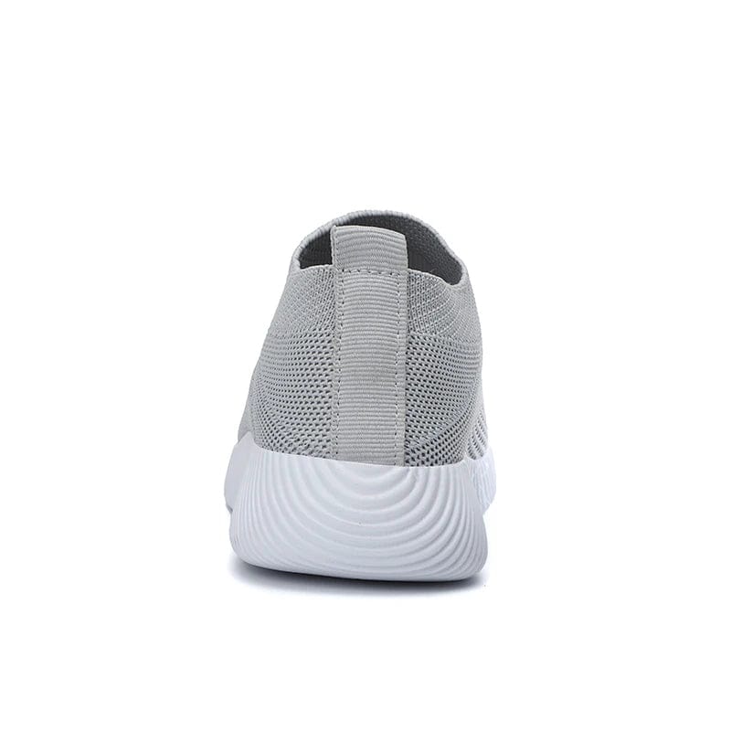 Women's slip-on vulcanized sneakers by SHOWLU FASHION STORE, cotton fabric walking flats with a casual, comfortable design.