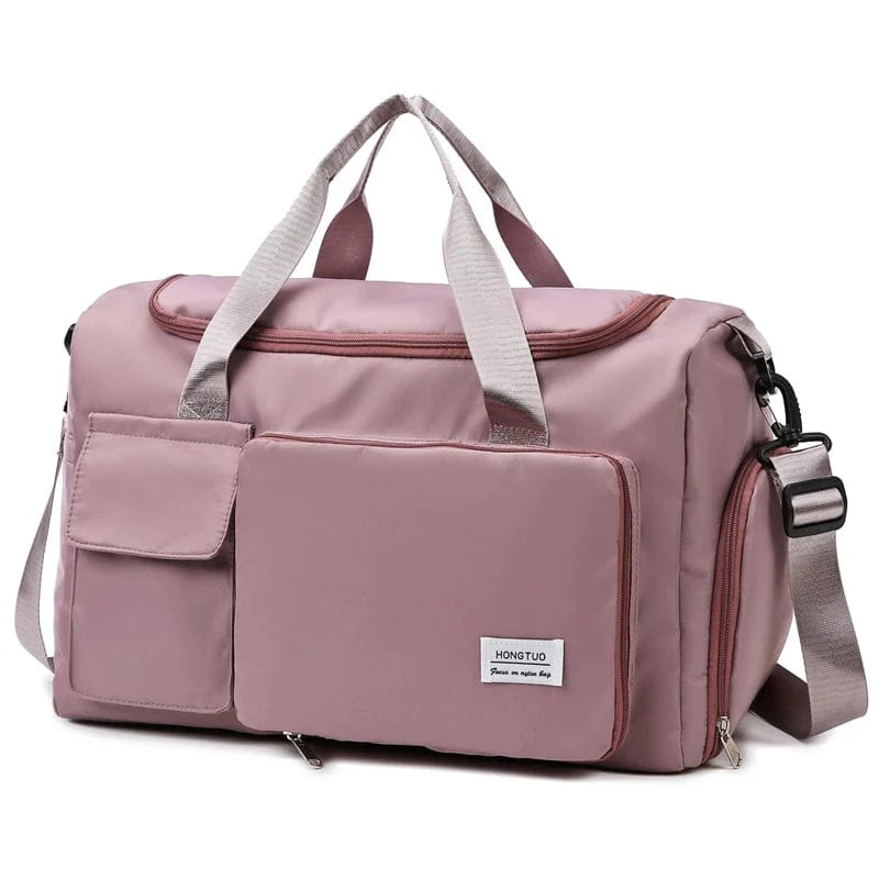 Large capacity North Tide Oxford travel bag by SHOWLU FASHION STORE, lightweight, foldable handbag for women’s outdoor and travel use.