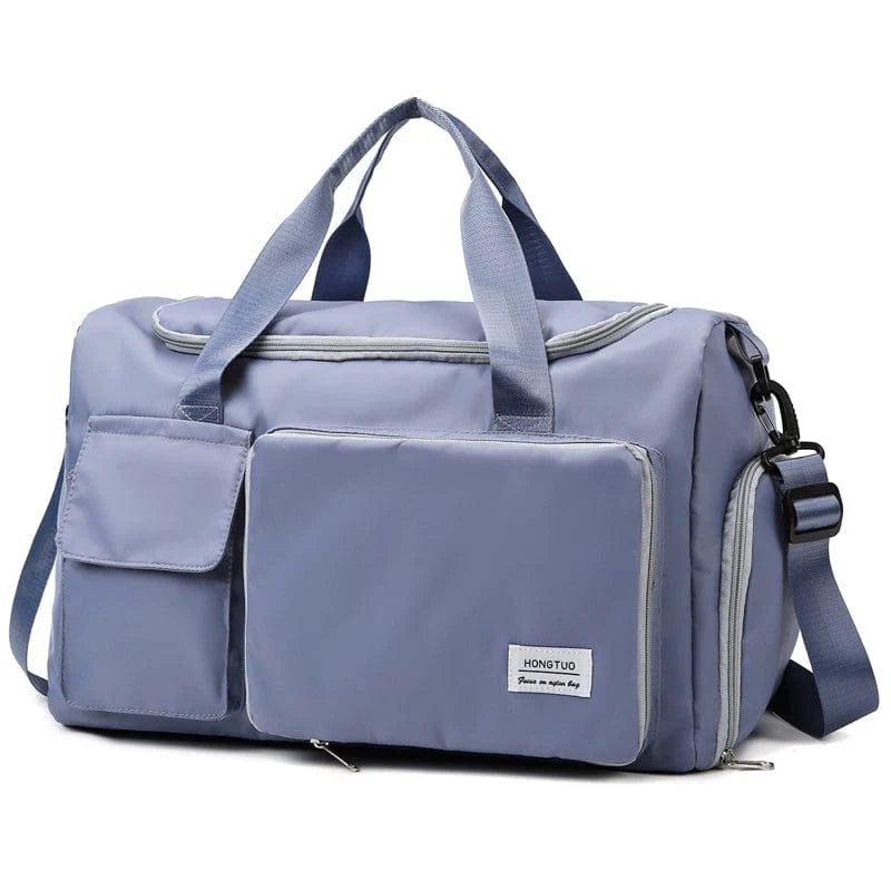 Large capacity North Tide Oxford travel bag by SHOWLU FASHION STORE, lightweight folding handbag for women’s outdoor travel and luggage.
