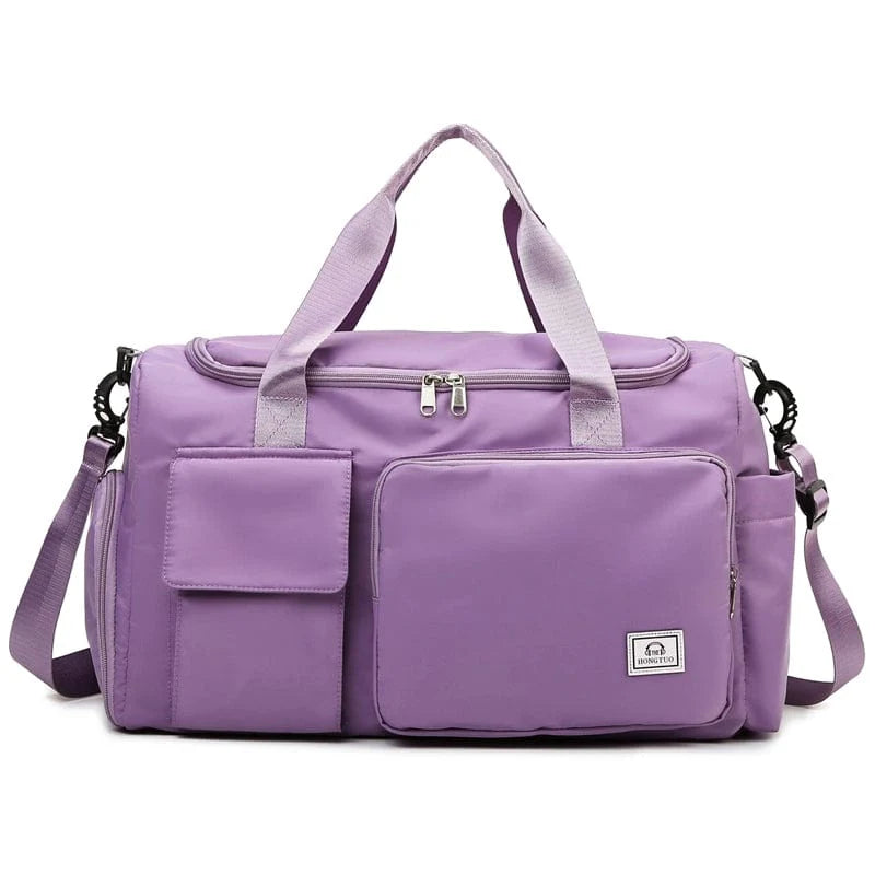 Large capacity North Tide Oxford travel bag by SHOWLU FASHION STORE, lightweight folding design, ideal for women’s outdoor and travel use.