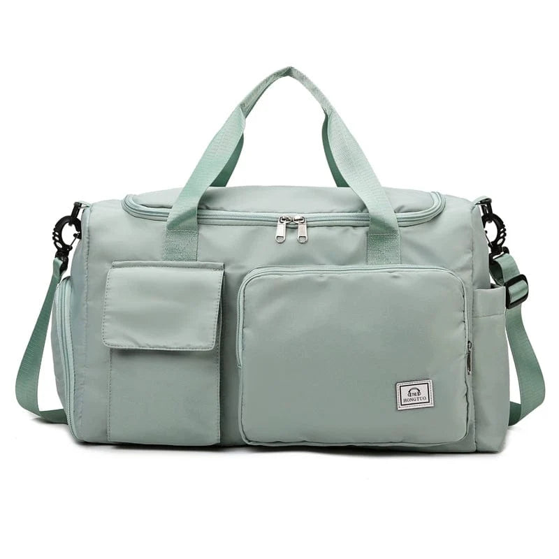 Large capacity North Tide Oxford travel bag by SHOWLU FASHION STORE, lightweight, folding outdoor handbag for women and students.