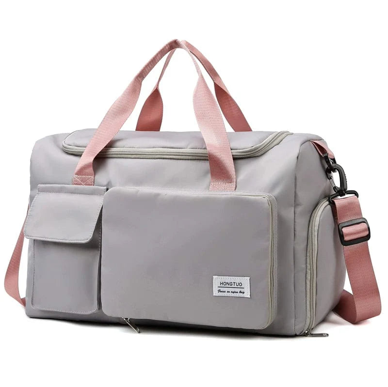 Large capacity North Tide Oxford travel bag by SHOWLU FASHION STORE, lightweight, foldable, ideal for women’s outdoor and travel use.