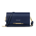 Showlu women's PU leather wallet with large capacity, multi-card slots, casual shoulder handbag, suitable for mobile phones and daily use.