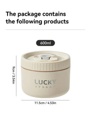 WORTHBUY 304 Stainless Steel Lunch Box Portable Leak Proof Food Container For Student Microwave Insulated Bento Box With Handle - SHOWLU FASHION STORE