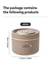 WORTHBUY 304 Stainless Steel Lunch Box Portable Leak Proof Food Container For Student Microwave Insulated Bento Box With Handle - SHOWLU FASHION STORE