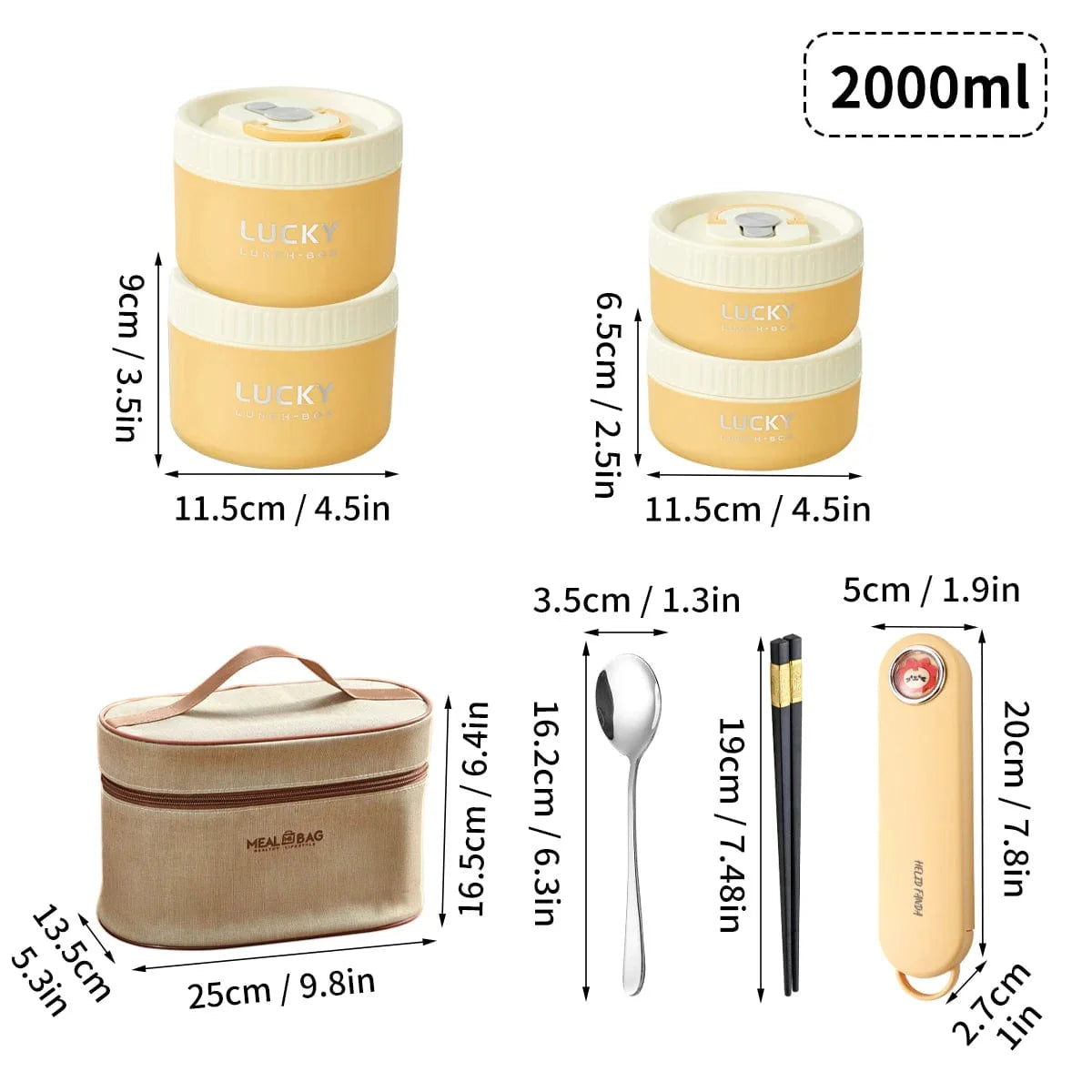 WORTHBUY 304 stainless steel thermal lunch box for kids, stackable bento box with insulated food container and secure lid.