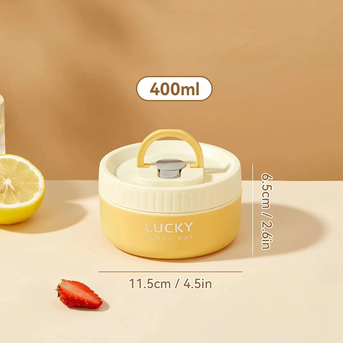 WORTHBUY 304 stainless steel insulated bento box with leak-proof design, portable thermal food container, suitable for soups and lunches