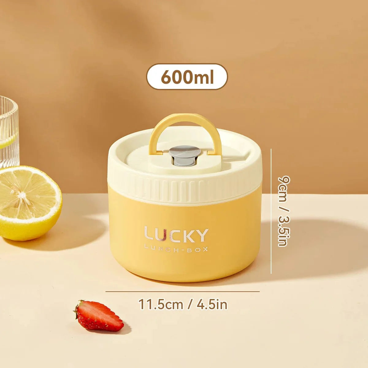 WORTHBUY 304 stainless steel insulated bento box, leak-proof lunch container with thermal food storage and microwave-safe lid.