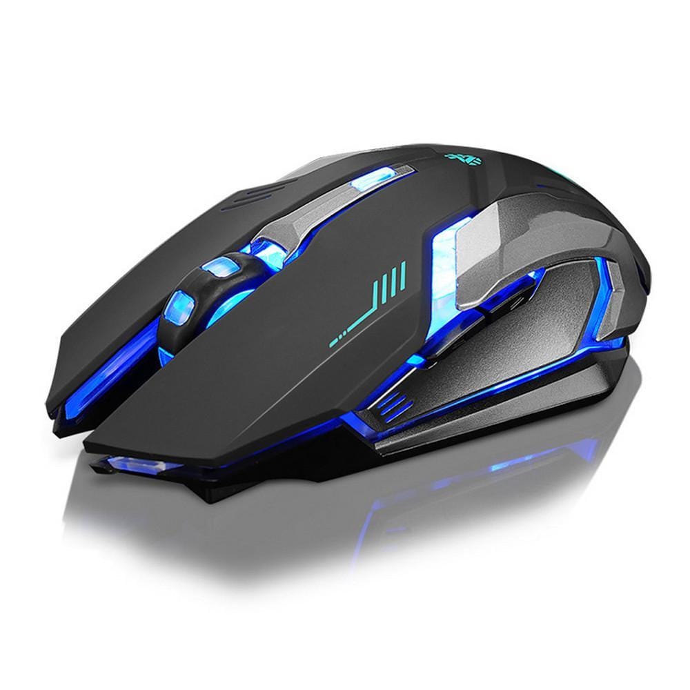 Yellow Pandora Mobile & Laptop Accessories Ninja Dragon Stealth 7 Wireless Silent LED Gaming Mouse