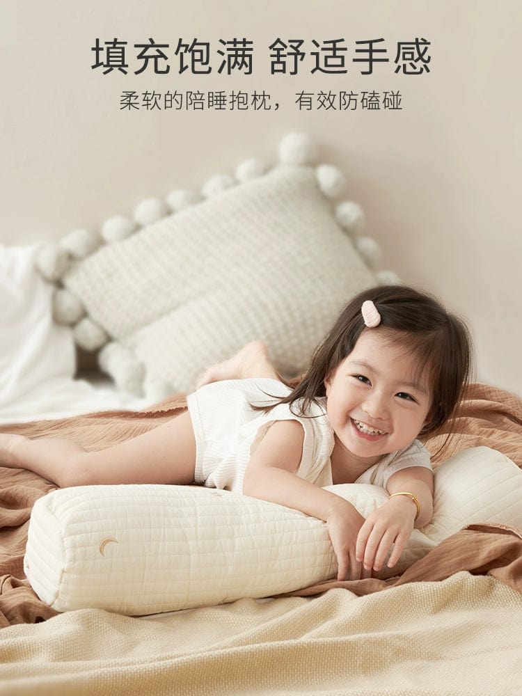 Jessie Bei baby crib bumper by SHOWLU FASHION STORE, soft cylindrical bed pillow for anti-collision and extra sleeping comfort.