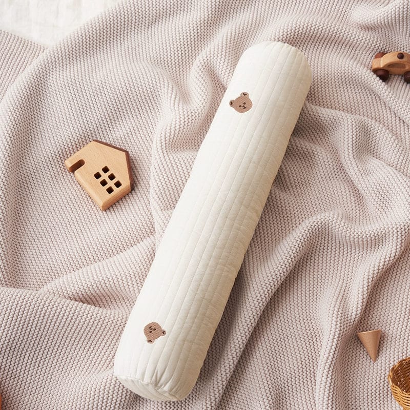 Jessie Bei baby crib bumper by SHOWLU FASHION STORE, soft cylindrical bed pillow for anti-collision and added sleep comfort.