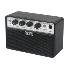 Yuer - BA - 10 Portable Audio Bluetooth Electric Guitar Bass Amplifier Clean/drive Effect 10w Small Speaker Practice Accessories - SHOWLU FASHION STORE