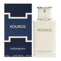 Yves Saint Laurent Kouros Eau de Toilette Spray for Men, 3.3 oz, with sleek bottle design and classic fragrance packaging