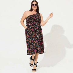 Elegant Off - Shoulder B53 Dress - SHOWLU FASHION STORE