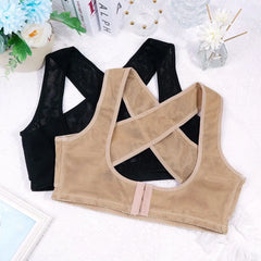 Showlu Fashion Store 0 Blcak  L 1 Invisible Body Shaper Corset Women Chest Posture Corrector Belt Back Shoulder Support Brace Posture Correction for Care