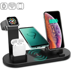 Showlu Fashion Store 0 5-in-1 Wireless Charger Stand Pad