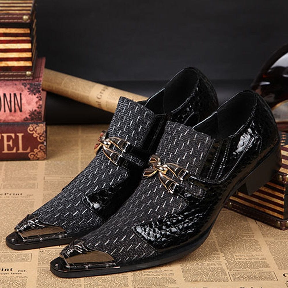 Showlu Fashion Store 0 Black / 36 / China Summer Pointed Shoes Man Mesh Breathability Office shoes Dress shoes Lace Antibacterial deodorant fiber luxury order Shoes