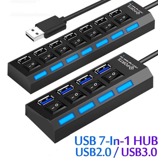 Showlu Fashion Store 0 Efficient USB 2.0 Hub Expander