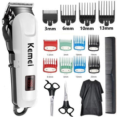 Showlu Fashion Store 0 Electric Hair Clipper Hair Cut Maching Wireless Trimmer men Professional Clipper Machine Rechargeable Hair Cut Barber 809A