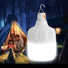 Showlu Fashion Store 0 Portable Camping Lights Rechargeable lamp Led Light Lantern Emergency Bulb High Power Tents Lighting Flashlight Equipment Bulb