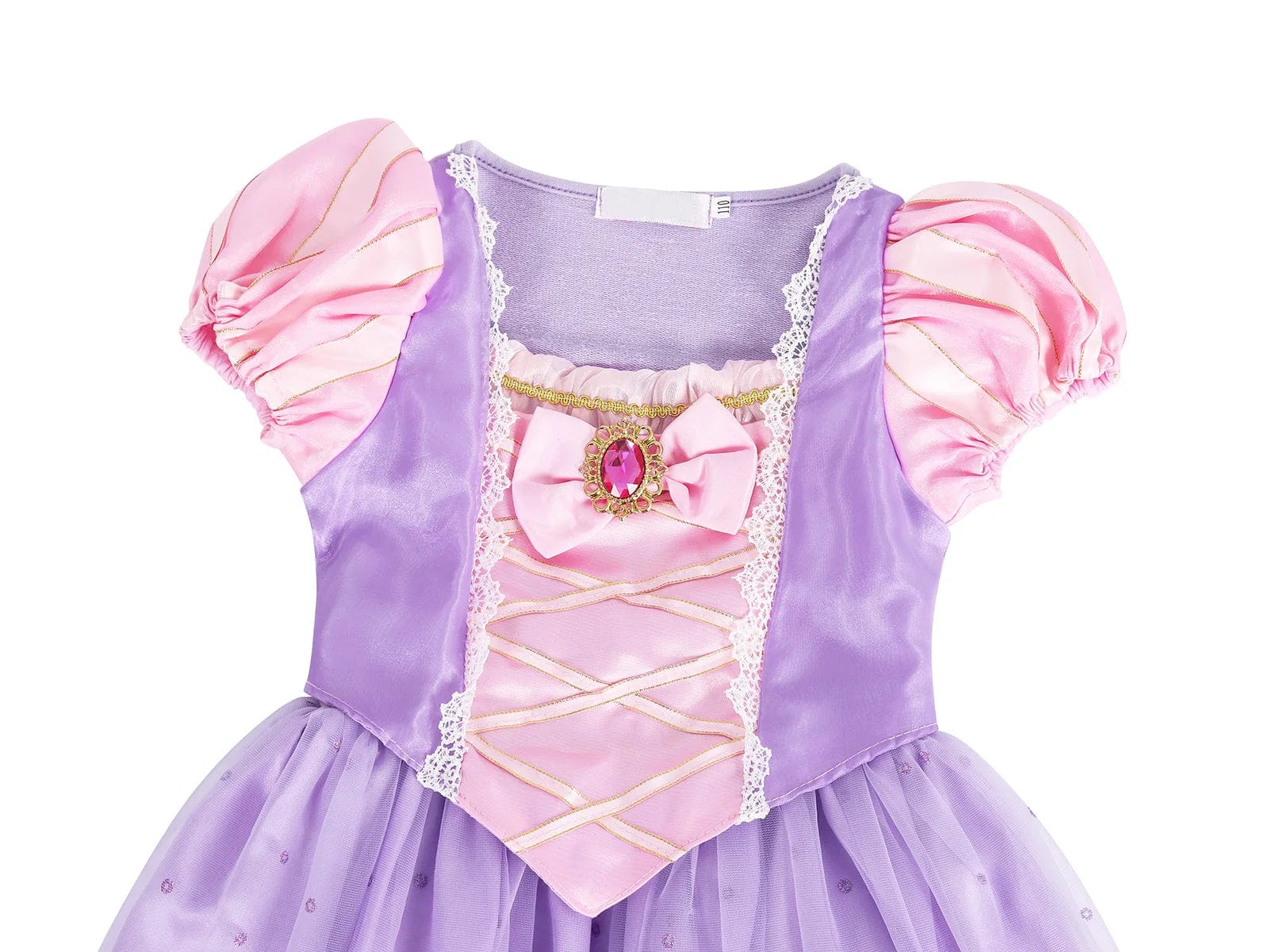 Showlu Fashion Store Carnival Halloween Girls Rapunzel Princess Dress Costume Kids Birthday Cosplay Party Children Fancy Up Sofia Dress with Wig