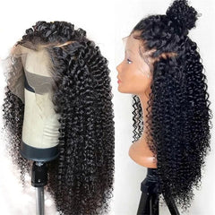  Showlu Fashion Store Cheap Wholesale Hd Deep Curly Wave Transparent Full Lace Frontal Wigs Raw Virgin Brazilian Human Hair Lace Front Wig Vendor