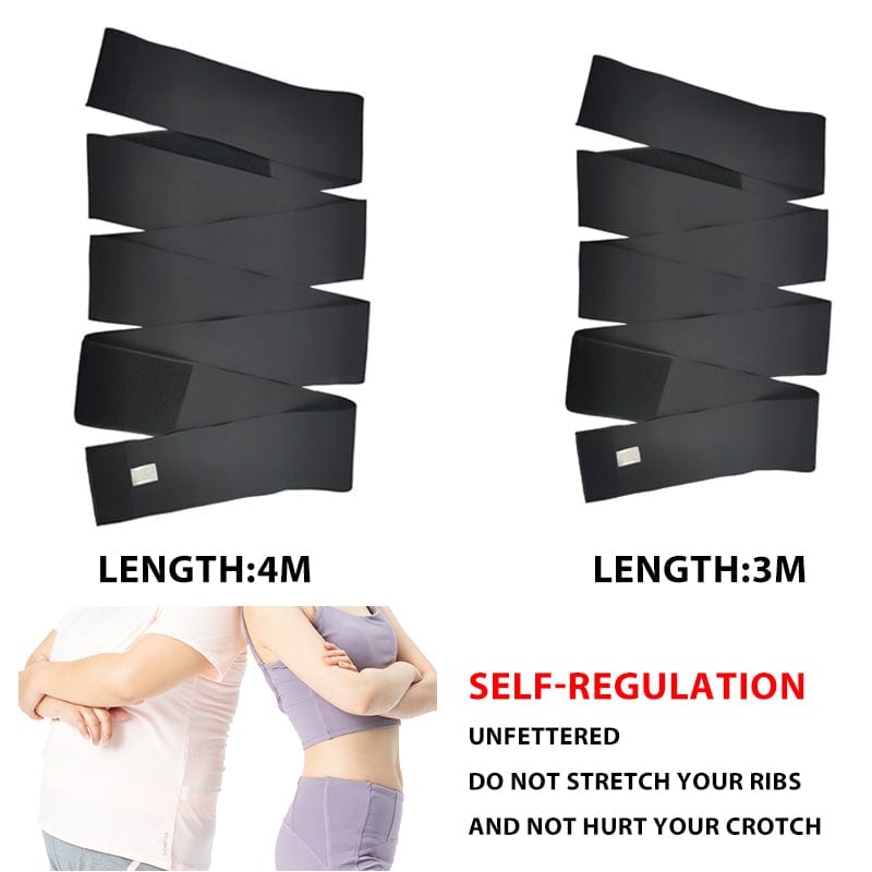 Showlu Fashion Store Fashion Design Quality Detachable Slimming Corset Fitness Shaper Waist Belt Wrap High Compression Waist Trainer