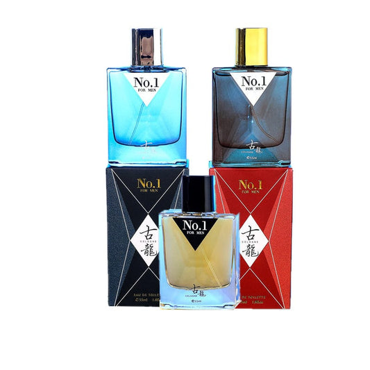 Showlu Fashion Store Men's Cologne Perfume Lasting Light Fragrance Fresh Natural Manly Ocean Woody Fragrance Student 50ml