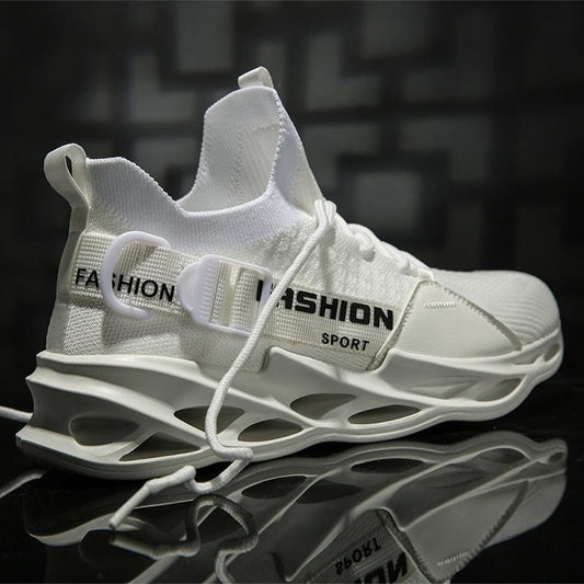 Showlu Store Nation 0 Air Mesh Men Sneakers 2020 New Blade Sole Fashion Shoes Buckle Breathable Sports Sneakers Summer Lightweight Walking Shoes